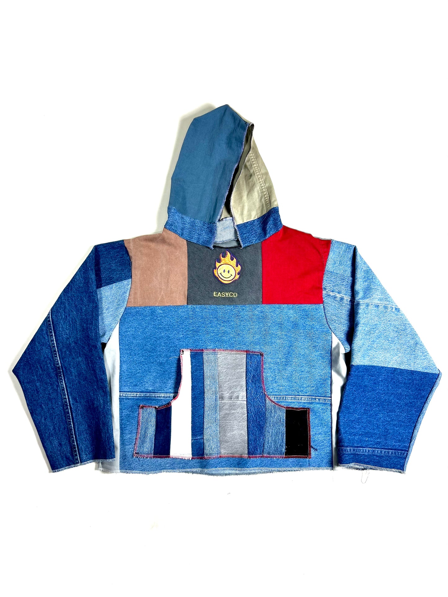 Color Blocked Hoodie