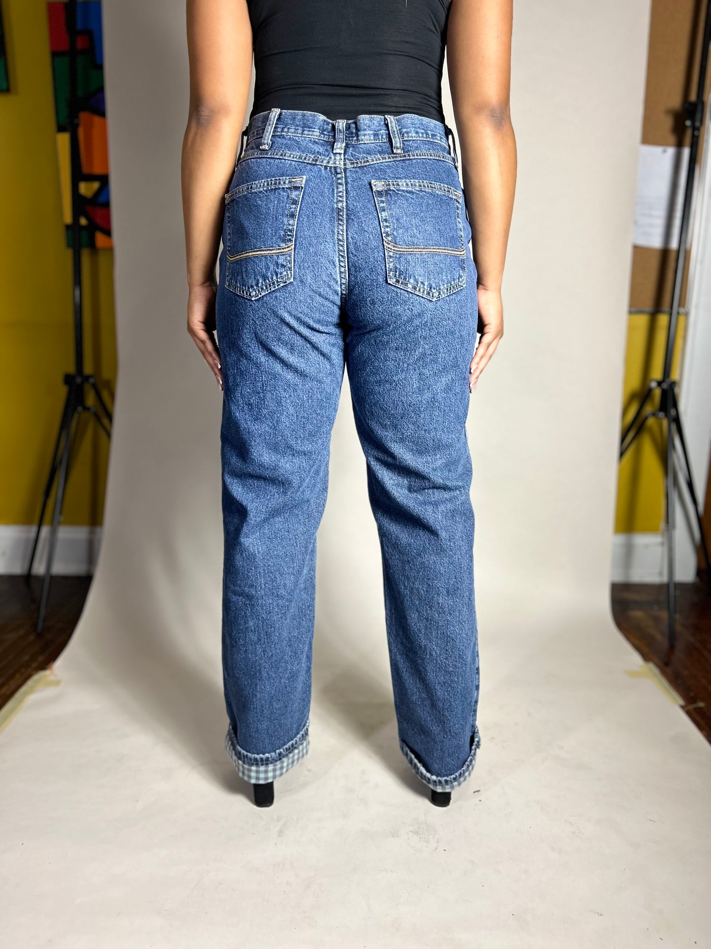 Woven Jeans